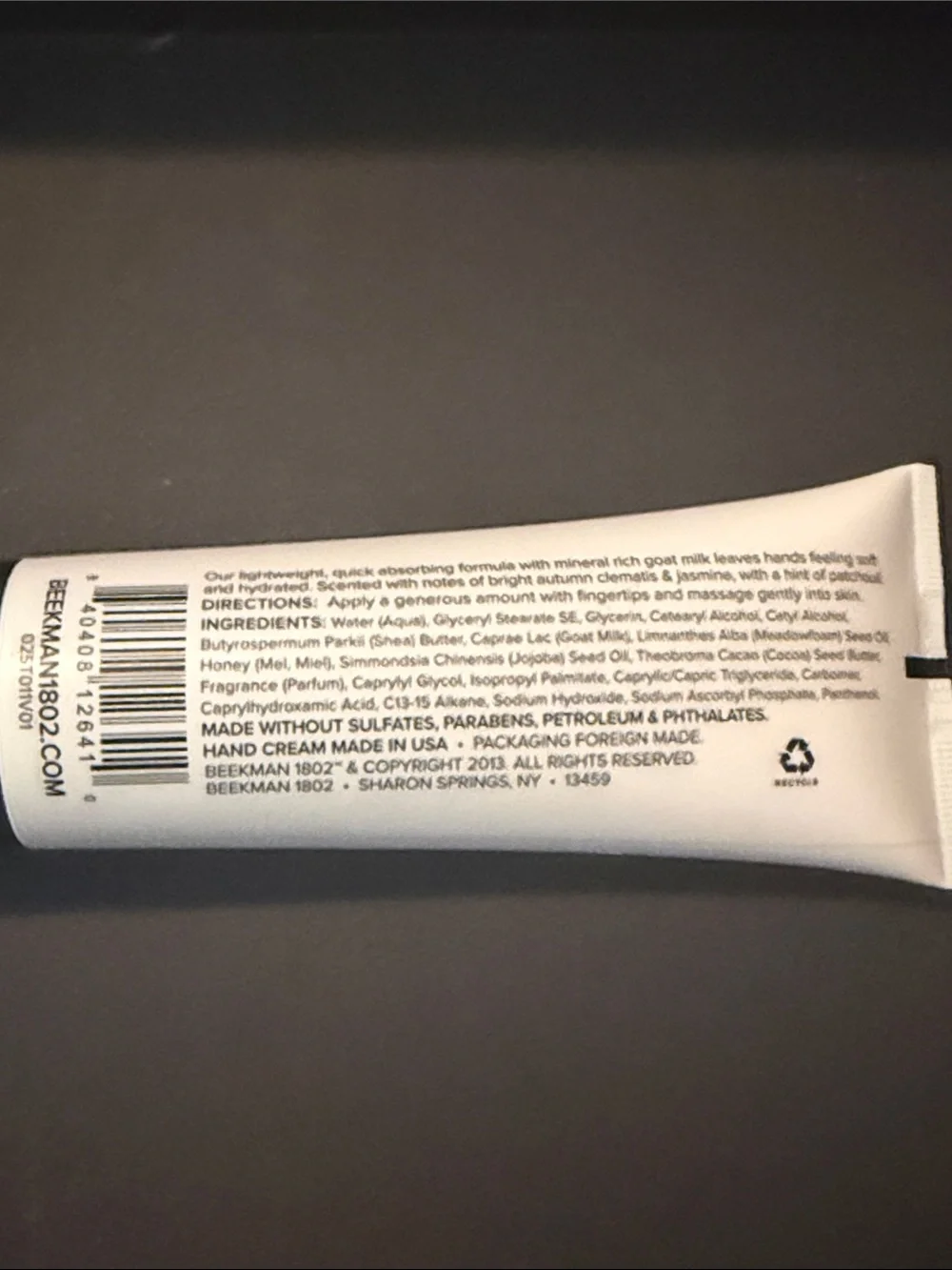 Beekman 1802 Arcadia Hand Cream